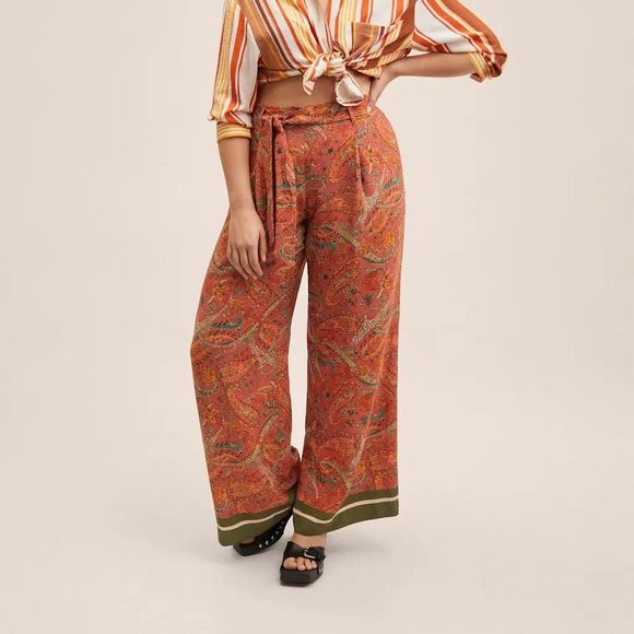 Paisley Pants / Size: 12 US / New with Tags - Picture 5 of 8